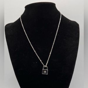 Melania Clara / By Alexa Rae Star Lock necklace